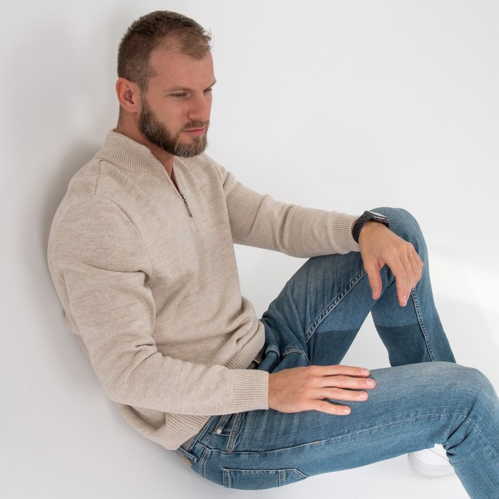 Кардиган мужской SL, 46, бежевый
Кардиган мужской SL, 46, бежевый