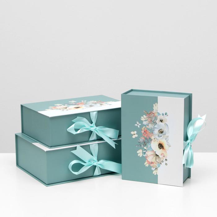 Набор коробок 3 в 1, зеленый, 30,3 x 21,5 x 10,2 - 24,3 x 17,5 x 8,2 см
Набор коробок 3 в 1, зеленый, 30,3 x 21,5 x 10,2 - 24,3 x 17,5 x 8,2 см