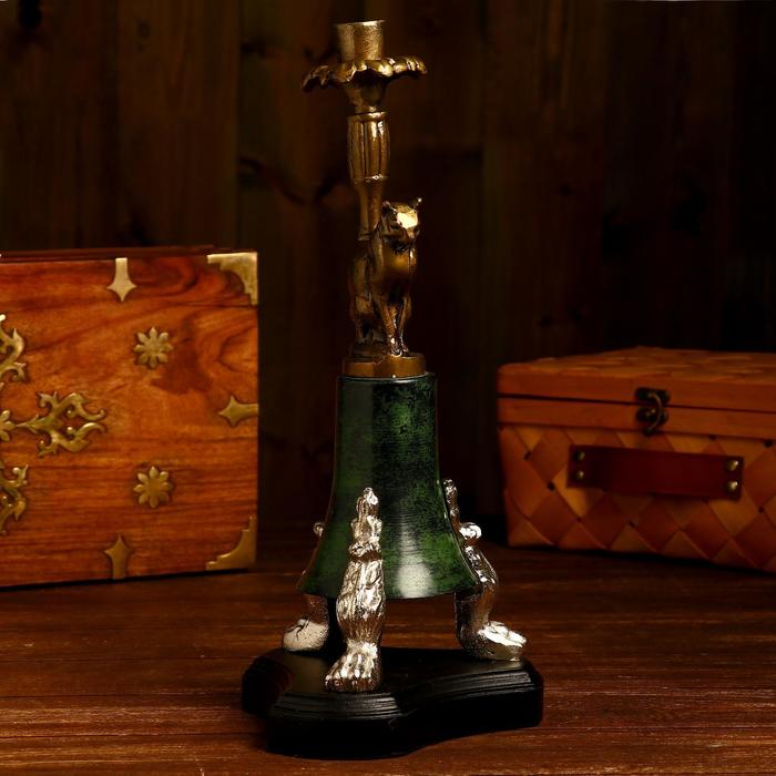 Подсвечник "Кот на троне" 41 см
Подсвечник "Кот на троне" 41 см