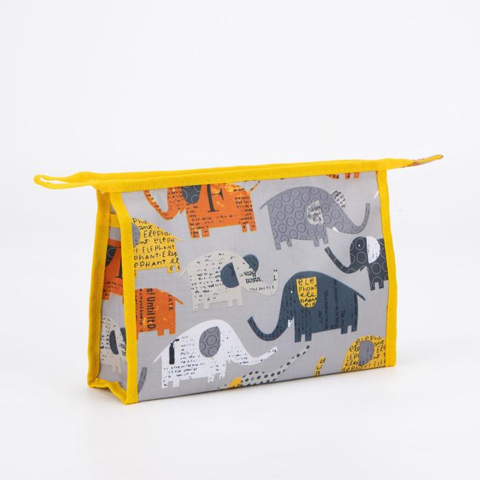 Косметичка на молнии, с подкладом, цвет серый
Косметичка на молнии, с подкладом, цвет серый