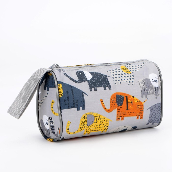 Косметичка на молнии, цвет серый
Косметичка на молнии, цвет серый