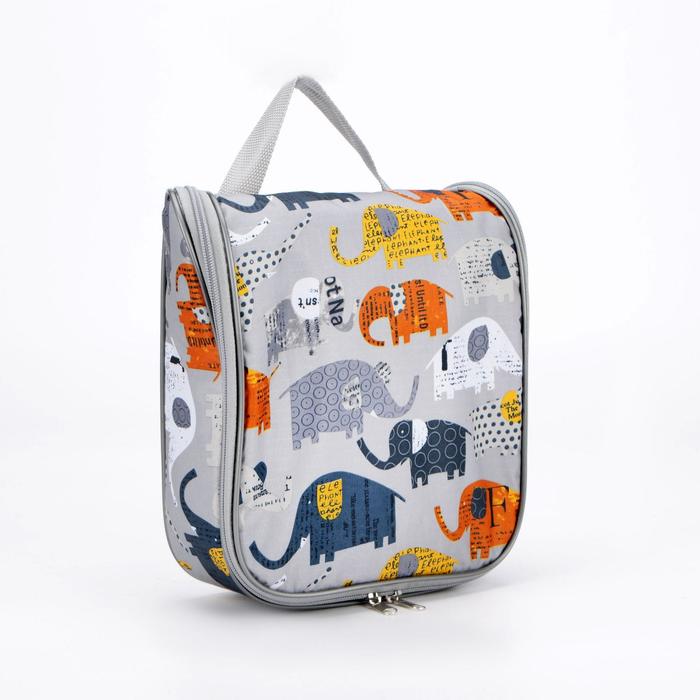 Косметичка-несессер на молнии, с подкладом, цвет серый
Косметичка-несессер на молнии, с подкладом, цвет серый