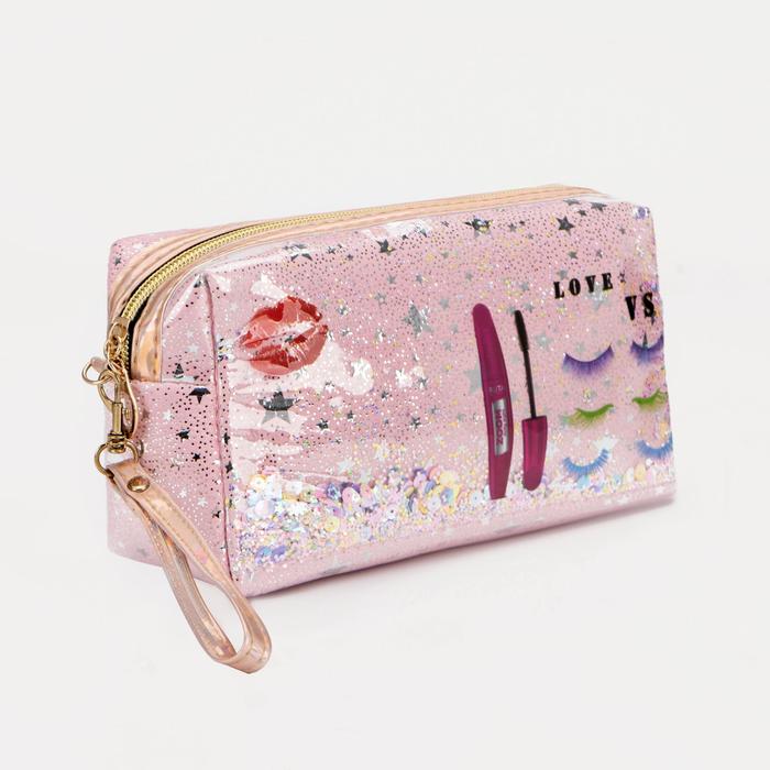 Косметичка дорожная, отдел на молнии, с ручкой, цвет розовый
Косметичка дорожная, отдел на молнии, с ручкой, цвет розовый