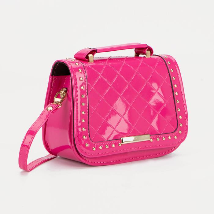 Сумка детская на клапане, цвет малиновый
Сумка детская на клапане, цвет малиновый