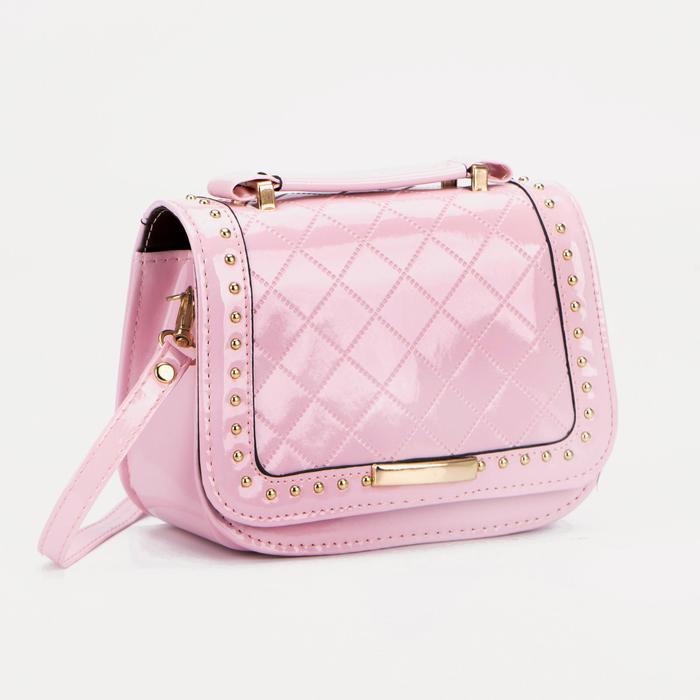 Сумка детская на клапане, цвет розовый
Сумка детская на клапане, цвет розовый