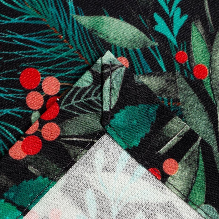 фото Дорожка на стол новогодняя этель "winter berry" 40х147см, 100%хл, саржа 190 г/м2