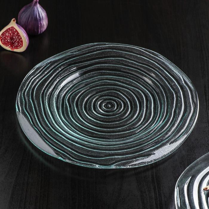 Блюдо для подачи круглое Magistro «Авис. Текстура», 28×28×2,4 см, цвет прозрачный
Блюдо для подачи круглое Magistro «Авис. Текстура», 28×28×2,4 см, цвет прозрачный