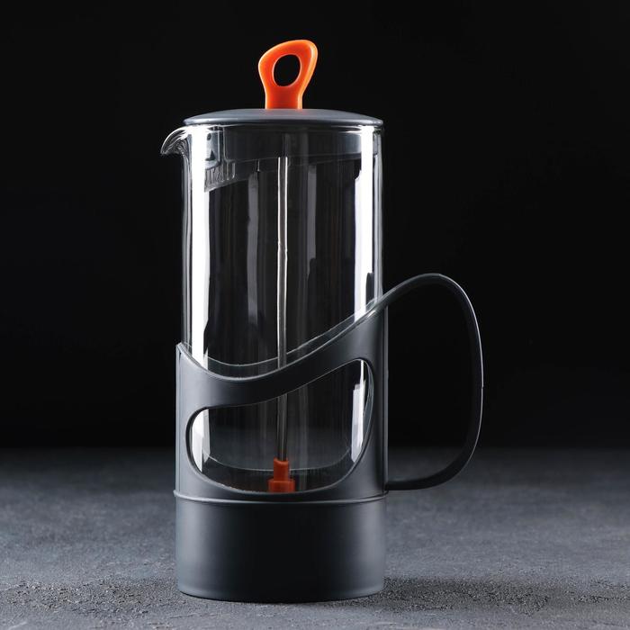 Френч-пресс «Арабика», 1 л, цвет чёрный, крышка МИКС
Френч-пресс «Арабика», 1 л, цвет чёрный, крышка МИКС