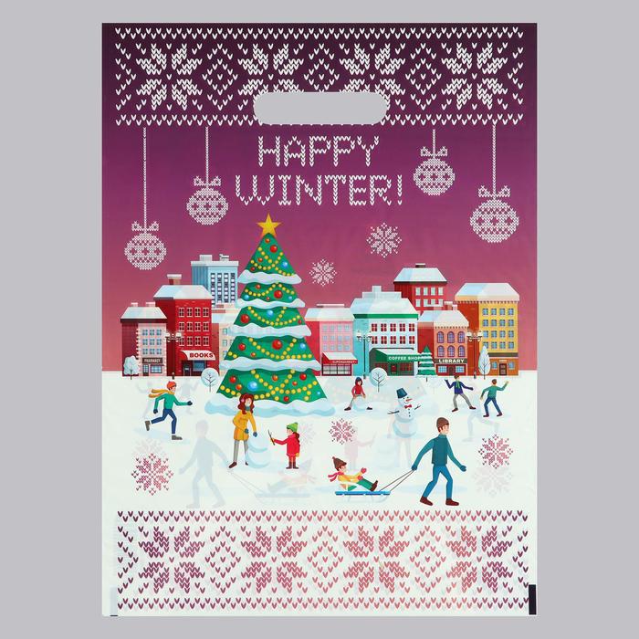 Набор пакетов "Счастливой зимы", с вырубной ручкой по 20 шт, 30х40 см, 50 мкм
Набор пакетов "Счастливой зимы", с вырубной ручкой по 20 шт, 30х40 см, 50 мкм