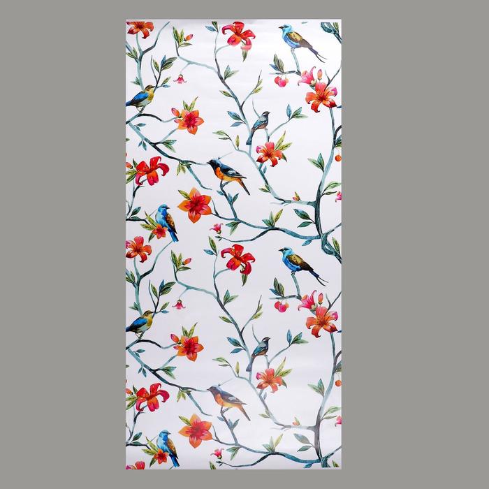 Интерьерная наклейка-пленка на окна "Птицы" 75х152
Интерьерная наклейка-пленка на окна "Птицы" 75х152