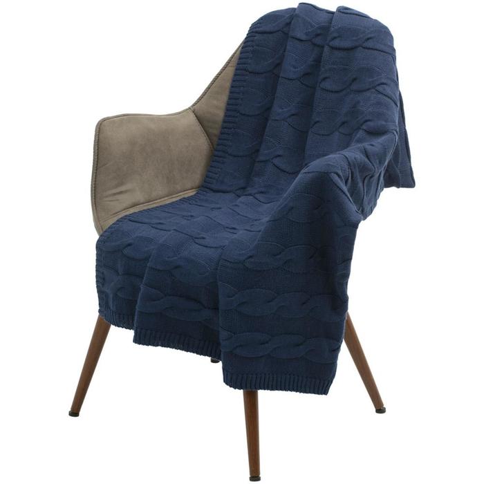 Плед Stille, размер 110х170 см, цвет темно-синий
Плед Stille, размер 110х170 см, цвет темно-синий