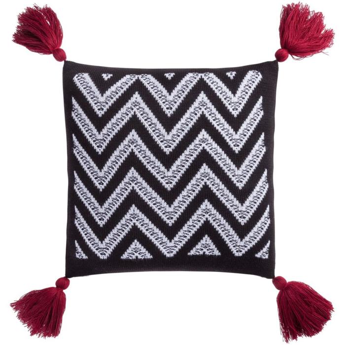 Подушка Levin, размер 35х35 см, цвет красный, белый, черный
Подушка Levin, размер 35х35 см, цвет красный, белый, черный