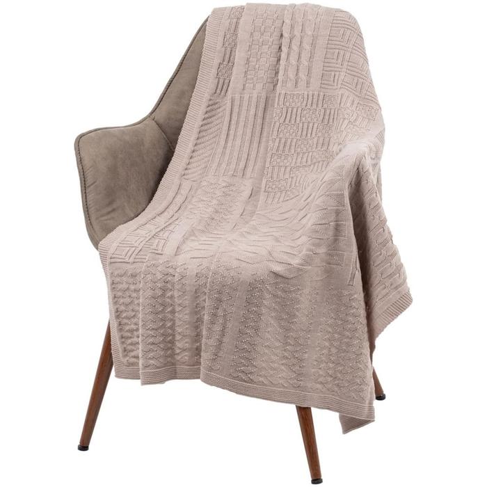 Плед Snippet, размер 120х180см, цвет бежевый
Плед Snippet, размер 120х180см, цвет бежевый