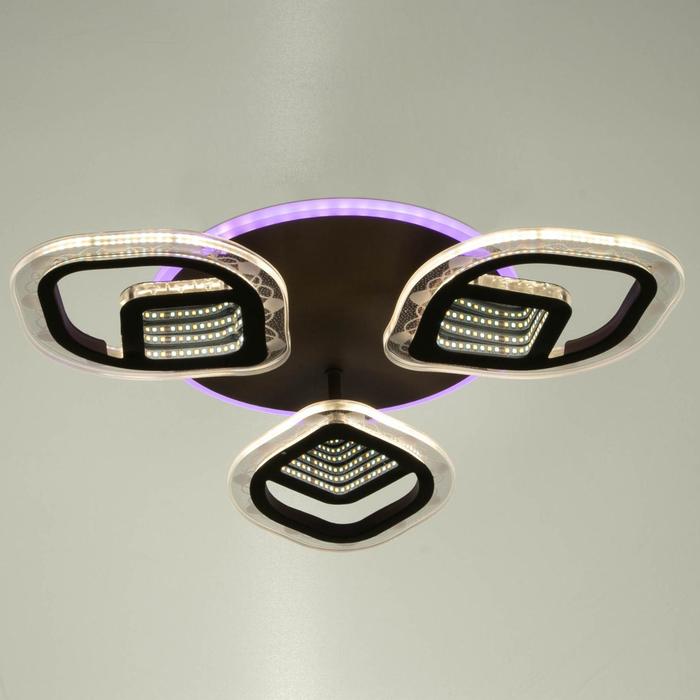 Люстра с ПДУ 1146/3CF LED 81Вт 3000-6000К+подсветка основания диммер кофе 50х50х9 см
Люстра с ПДУ 1146/3CF LED 81Вт 3000-6000К+подсветка основания диммер кофе 50х50х9 см