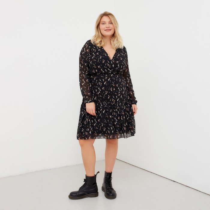 Платье женское MIST plus-size, р.52, черный
Платье женское MIST plus-size, р.52, черный