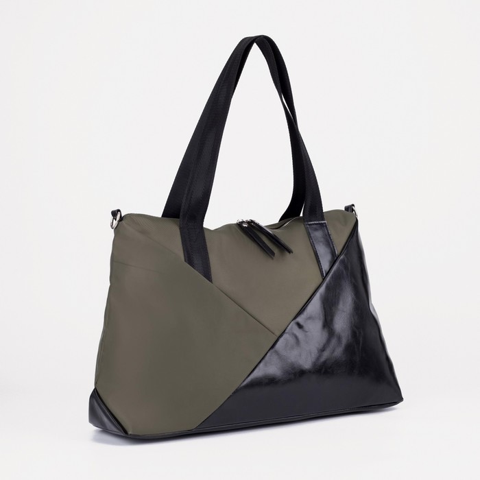 Сумка дорожная на молнии, наружный карман, длинный ремень, цвет хаки
Сумка дорожная на молнии, наружный карман, длинный ремень, цвет хаки