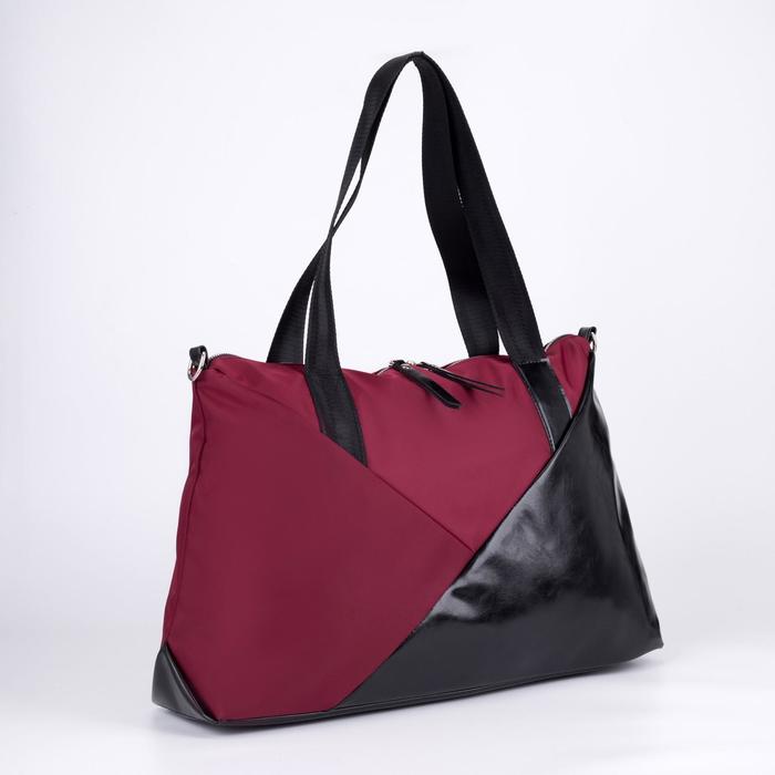 Сумка дорожная на молнии, наружный карман, длинный ремень, цвет бордовый
Сумка дорожная на молнии, наружный карман, длинный ремень, цвет бордовый