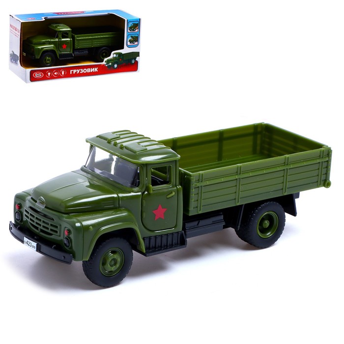 Грузовик инерционный «Армия», масштаб 1:34, свет и звук
Грузовик инерционный «Армия», масштаб 1:34, свет и звук