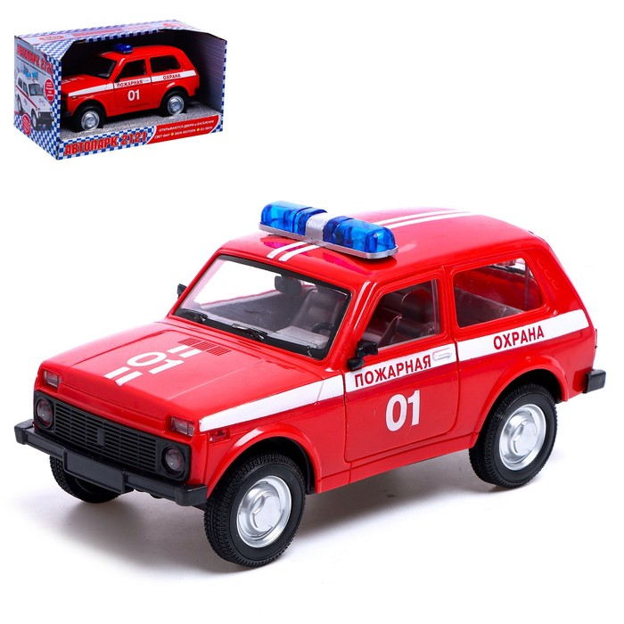 Машина инерционная «Пожарная охрана», свет и звук
Машина инерционная «Пожарная охрана», свет и звук