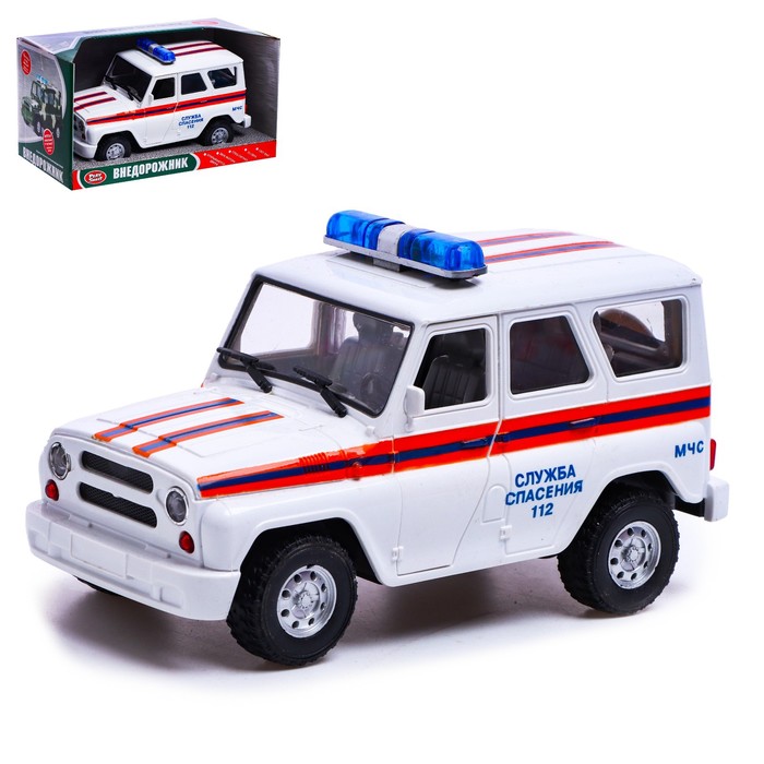 Машина инерционная «МЧС», масштаб 1:24, свет и звук
Машина инерционная «МЧС», масштаб 1:24, свет и звук