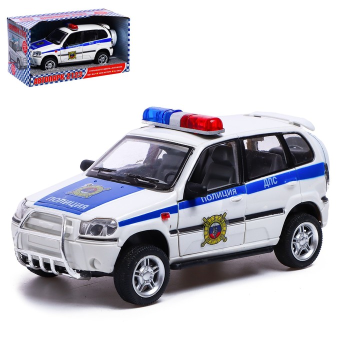 Машина инерционная «Полиция», свет и звук
Машина инерционная «Полиция», свет и звук