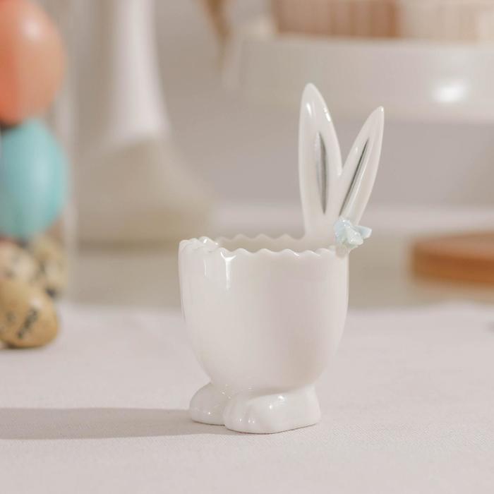 Подставка для яйца «Зайка», 5,5×11 см, МИКС
Подставка для яйца «Зайка», 5,5×11 см, МИКС