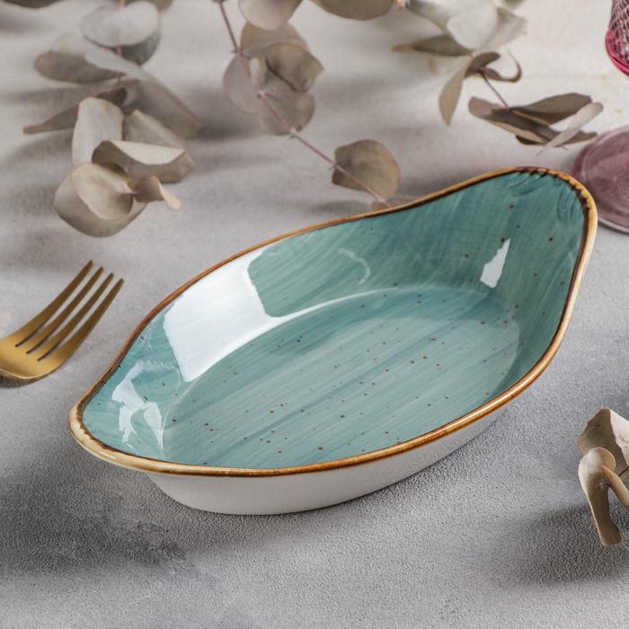 Блюдо сервировочное «Берилл», 23×13×3,5 см, цвет серо-зелёный
Блюдо сервировочное «Берилл», 23×13×3,5 см, цвет серо-зелёный