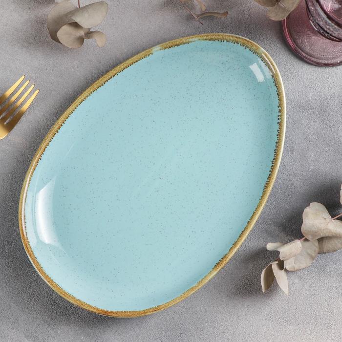 Блюдо сервировочное «Лазурит», 26×18×2,5 см
Блюдо сервировочное «Лазурит», 26×18×2,5 см