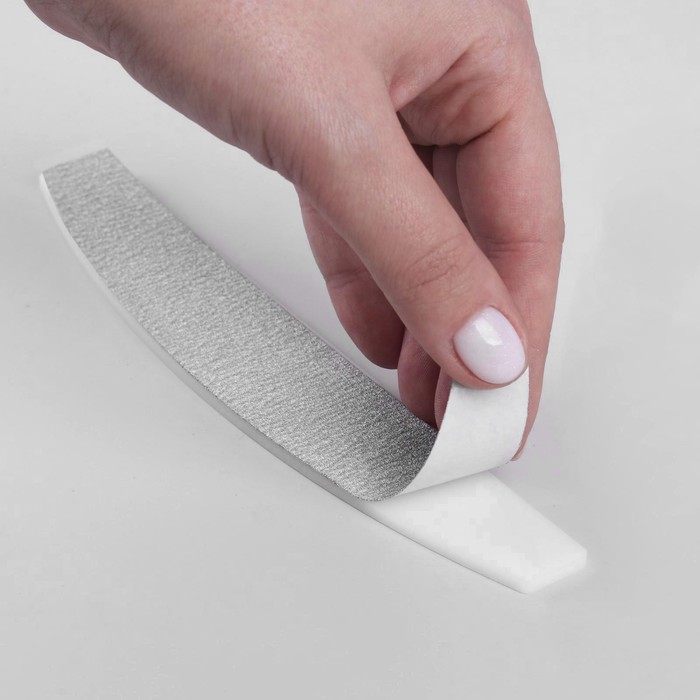 Сменный файл для пилки, на вспененной основе, 18 см, абразивность 200, цвет серый
Сменный файл для пилки, на вспененной основе, 18 см, абразивность 200, цвет серый