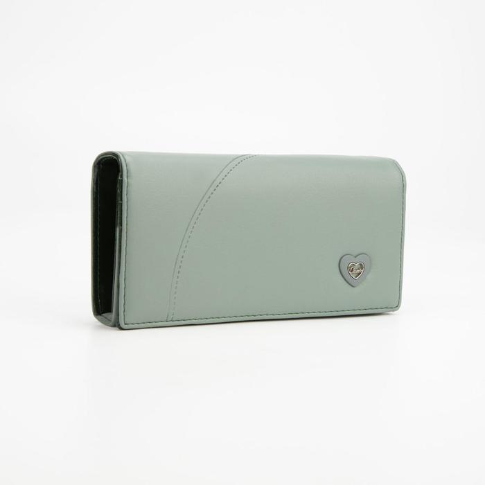 Кошелёк на магнитах, цвет зелёный
Кошелёк на магнитах, цвет зелёный