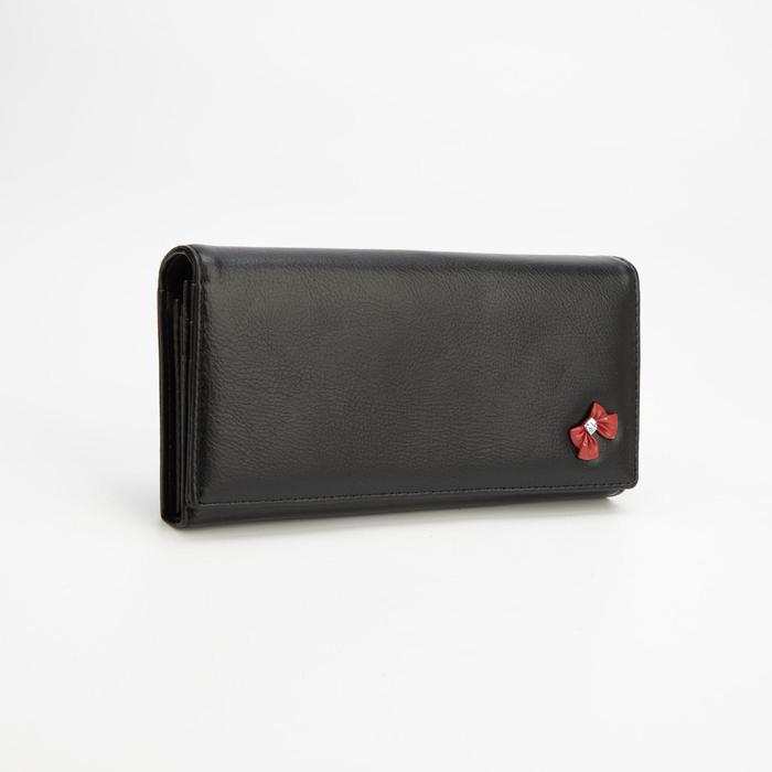 Кошелёк на магнитах, цвет чёрный
Кошелёк на магнитах, цвет чёрный