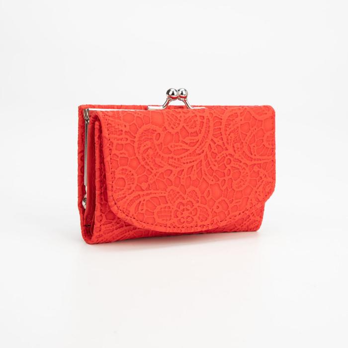 Кошелёк женский, отдел на магните, цвет красный
Кошелёк женский, отдел на магните, цвет красный