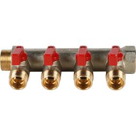 Коллектор STOUT SMB 6200 341204, с шаровыми кранами, 3/4", 4 выхода, 1/2", красные ручки
Коллектор STOUT SMB 6200 341204, с шаровыми кранами, 3/4", 4 выхода, 1/2", красные ручки