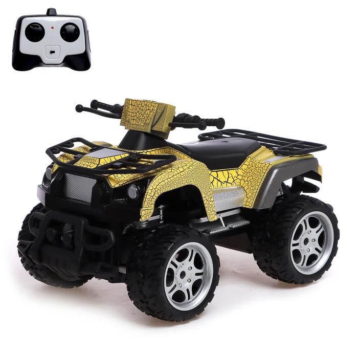 Квадроцикл радиоуправляемый «Гризли», работает от аккумулятора, МИКС
Квадроцикл радиоуправляемый «Гризли», работает от аккумулятора, МИКС
