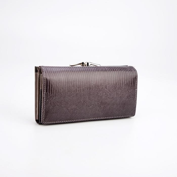 Кошелёк на магнитах, цвет серый
Кошелёк на магнитах, цвет серый