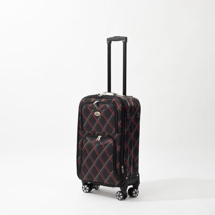 Чемодан малый 20", отдел на молнии, наружный карман, 4 колеса, цвет чёрный
Чемодан малый 20", отдел на молнии, наружный карман, 4 колеса, цвет чёрный