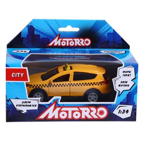 Машинка металлическая «Такси» 1:34, Motorro, City, открываются двери, световые и звуковые эффекты
Машинка металлическая «Такси» 1:34, Motorro, City, открываются двери, световые и звуковые эффекты