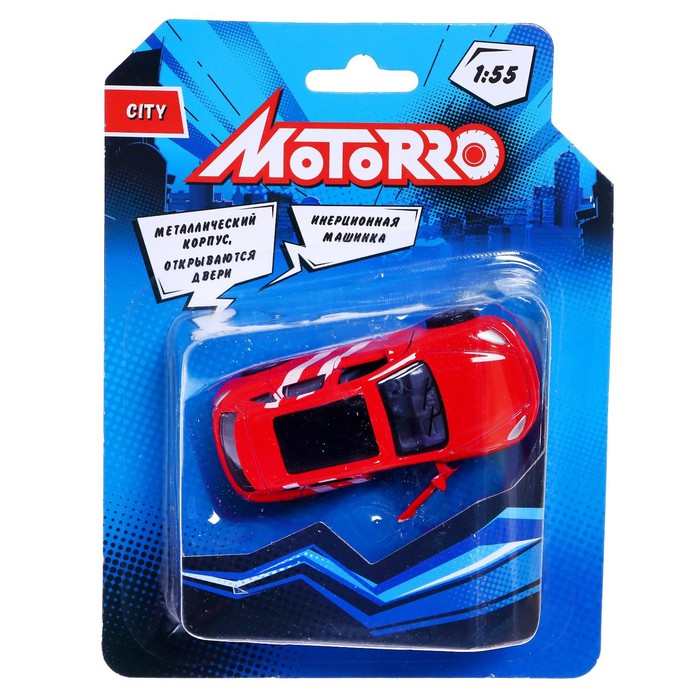 Машинка металлическая «Гонка» 1:55, Motorro, открываются двери
Машинка металлическая «Гонка» 1:55, Motorro, открываются двери