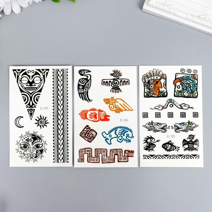 Татуировка на тело фосфорная "Древние руны" МИКС 12х7,5 см
Татуировка на тело фосфорная "Древние руны" МИКС 12х7,5 см