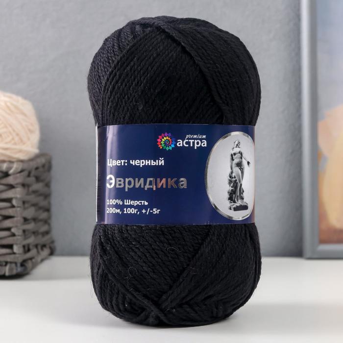 Пряжа Astra Premium 'Эвридика' 100% шерсть 200м/100гр (11 черный)
Пряжа Astra Premium 'Эвридика' 100% шерсть 200м/100гр (11 черный)