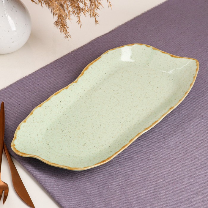 Блюдо для подачи "Лагуна", фисташка коричневый лофт
Блюдо для подачи "Лагуна", фисташка коричневый лофт