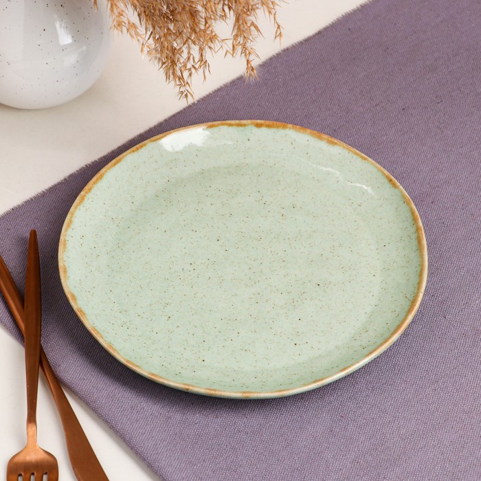 Тарелка "Круглая", фисташка коричневый лофт, 21 см
Тарелка "Круглая", фисташка коричневый лофт, 21 см