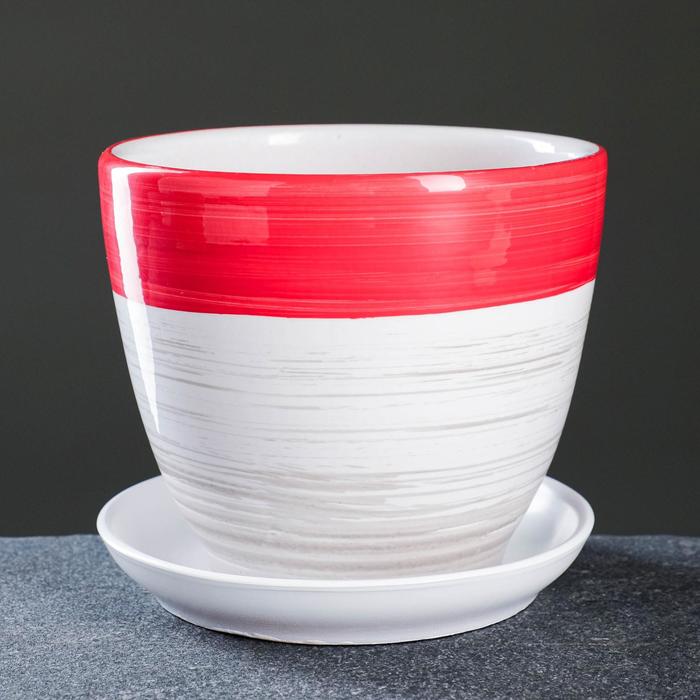 Горшок цветочный Акварель красная 1 л
Горшок цветочный Акварель красная 1 л