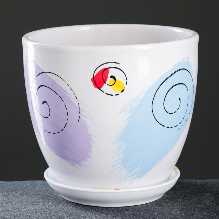 Горшок цветочный Батик 2,5 л 
Горшок цветочный Батик 2,5 л