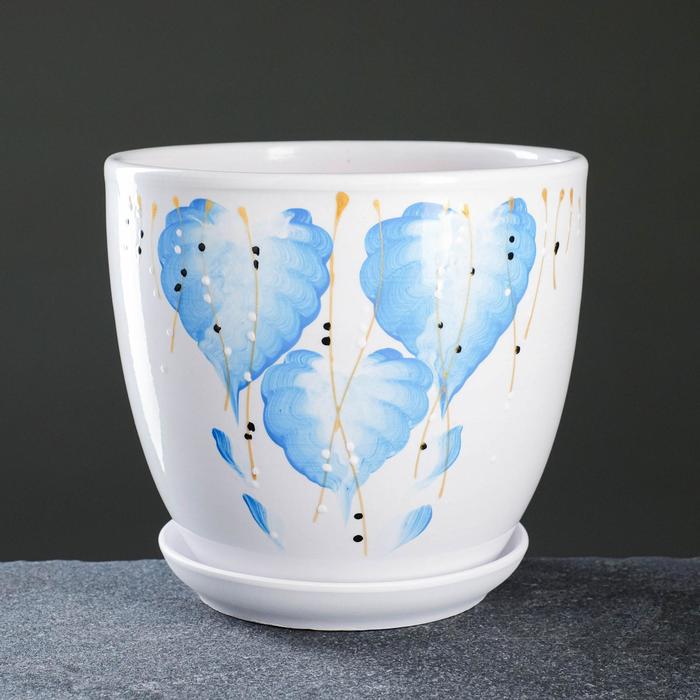 Горшок цветочный Дождик 2,5 л
Горшок цветочный Дождик 2,5 л