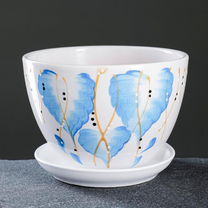 Горшок цветочный Дождик 1,65 л
Горшок цветочный Дождик 1,65 л