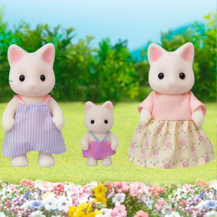 фото Игровой набор «семья цветочных котов» sylvanian families