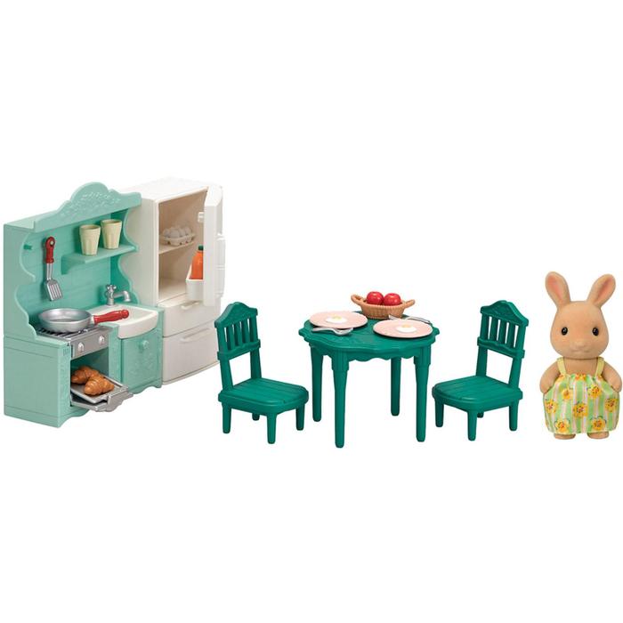 фото Игровой набор «кухня и обеденный стол» sylvanian families