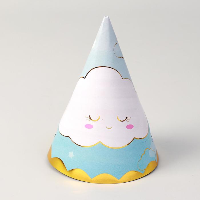 Колпак бумажный «Детские грёзы» голубой, набор 6 шт.
Колпак бумажный «Детские грёзы» голубой, набор 6 шт.