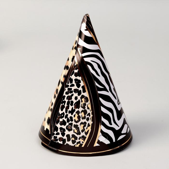 Колпак бумажный «Сафари принт», набор 6 шт.
Колпак бумажный «Сафари принт», набор 6 шт.